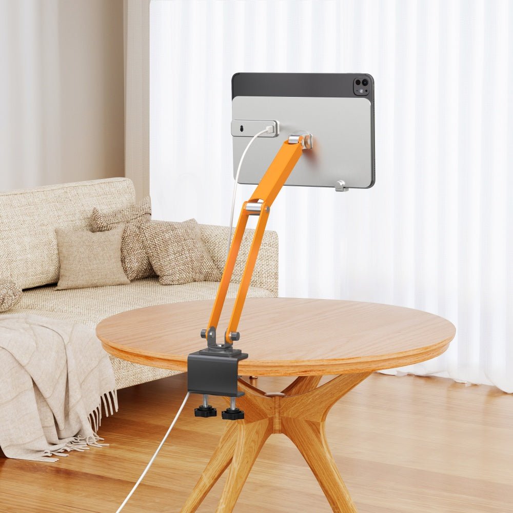 iDock Portable Folding Magnetic Desktop Tablet Stand New Height Angle Adjustable Magnetic iPad Mount for iPad 11 12.9 13 Inch - iDock Laptopstand