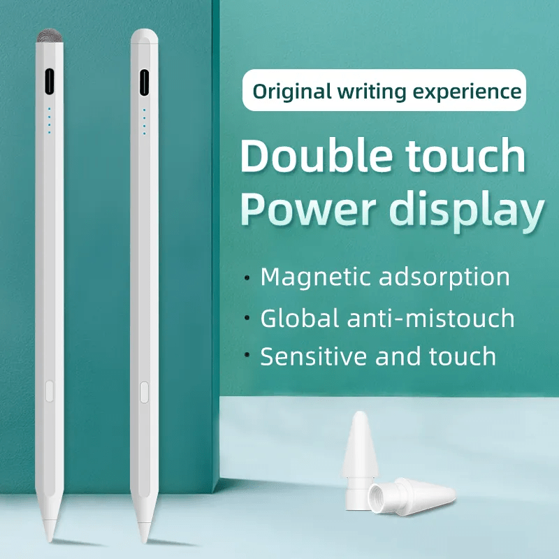 iDock Revocable Magnetic Active Stylus Pen for iPad from 2018 with Type C Port - iDock Laptopstand