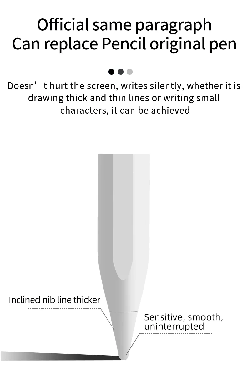 iDock Revocable Magnetic Active Stylus Pen for iPad from 2018 with Type C Port - iDock Laptopstand