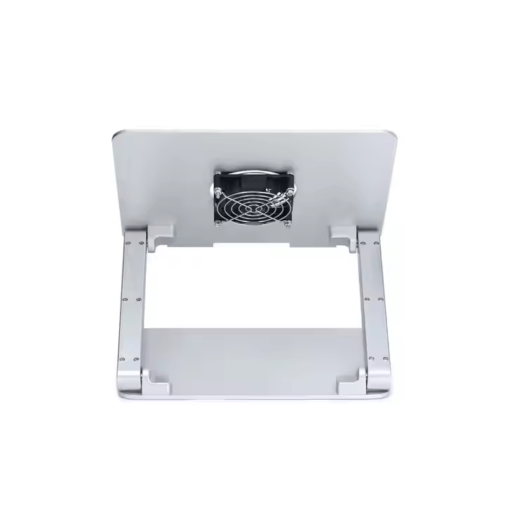 iDock Solution for Amazon B2C Seller Aluminum Height Angle Adjustable USB Cable Cooling Pad for Laptop - iDock Laptopstand