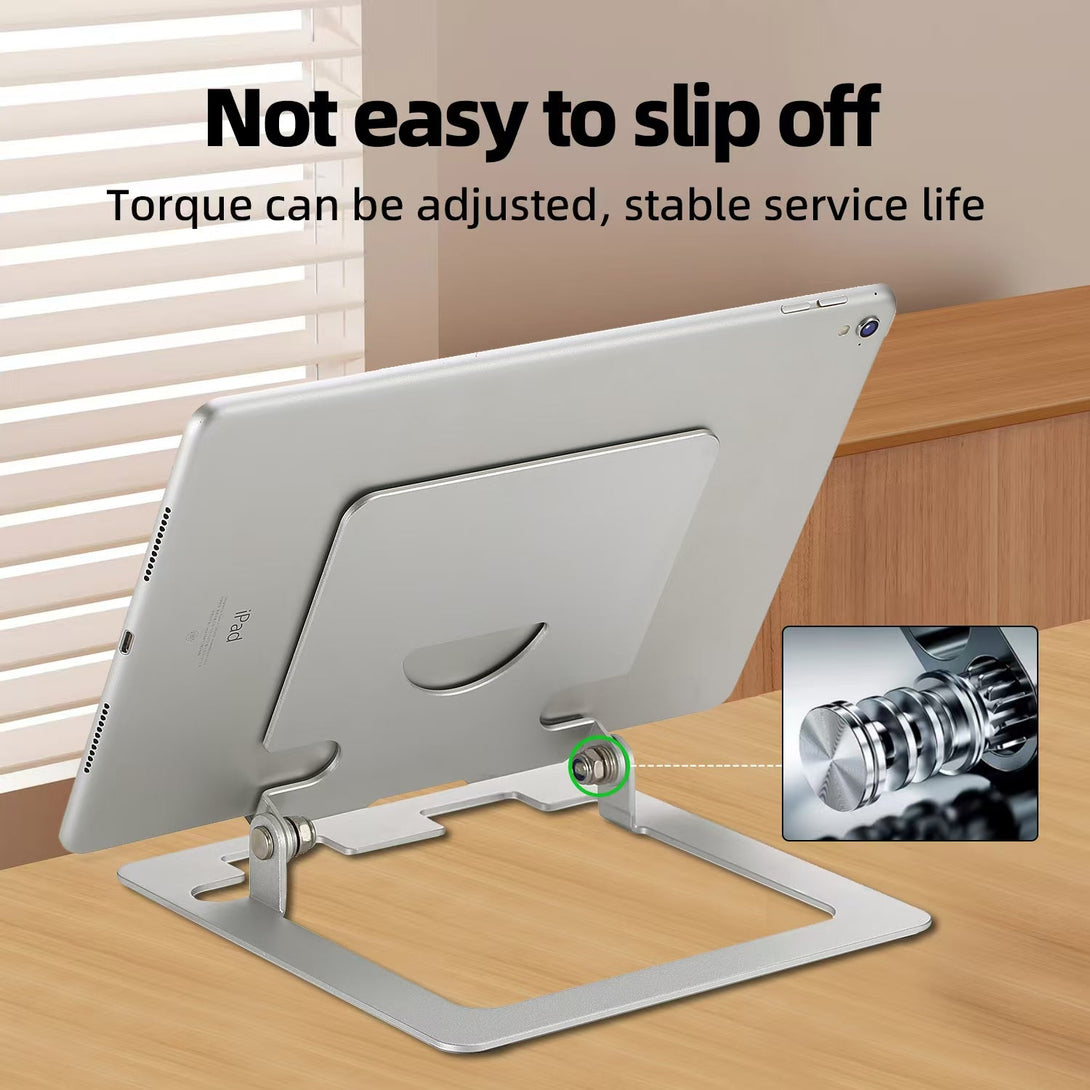 iDock Stylish Adjustable Angle Aluminum Alloy iPad Drawing Stand Holder Compatible With 7 - 13 Inch Tablets Books - iDock Laptopstand