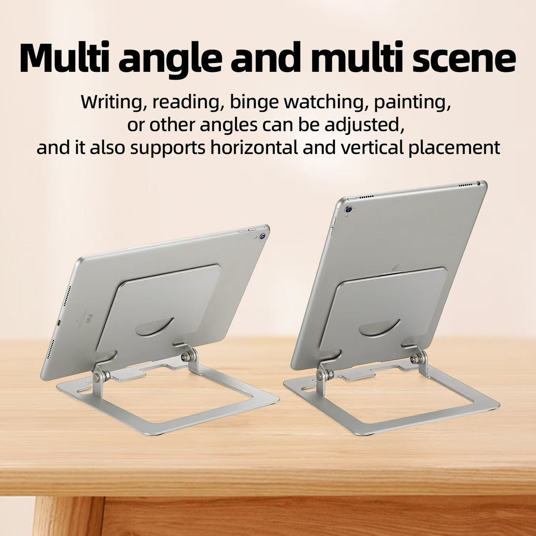 iDock Stylish Adjustable Angle Aluminum Alloy iPad Drawing Stand Holder Compatible With 7 - 13 Inch Tablets Books - iDock Laptopstand