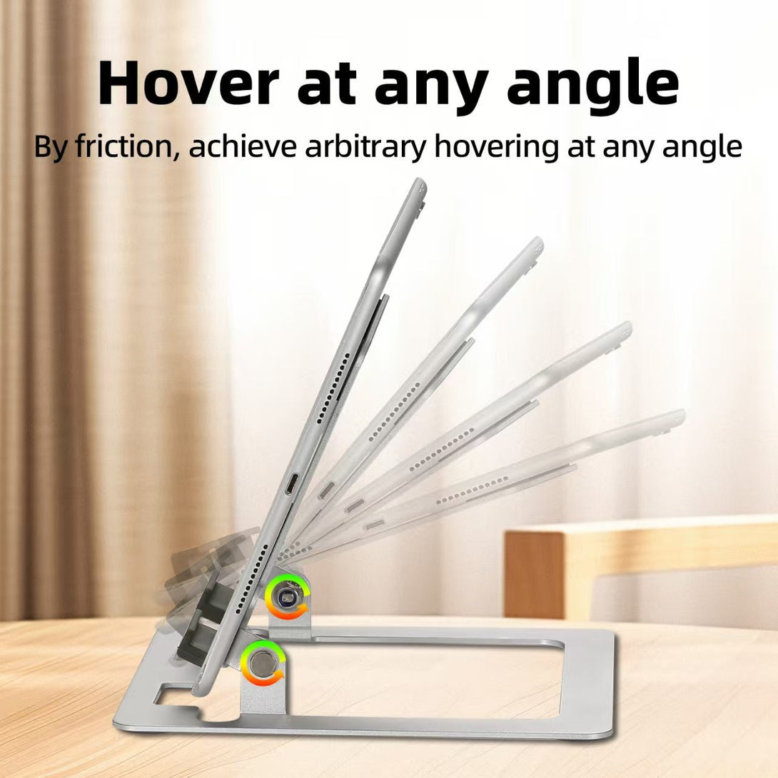 iDock Stylish Adjustable Angle Aluminum Alloy iPad Drawing Stand Holder Compatible With 7 - 13 Inch Tablets Books - iDock Laptopstand