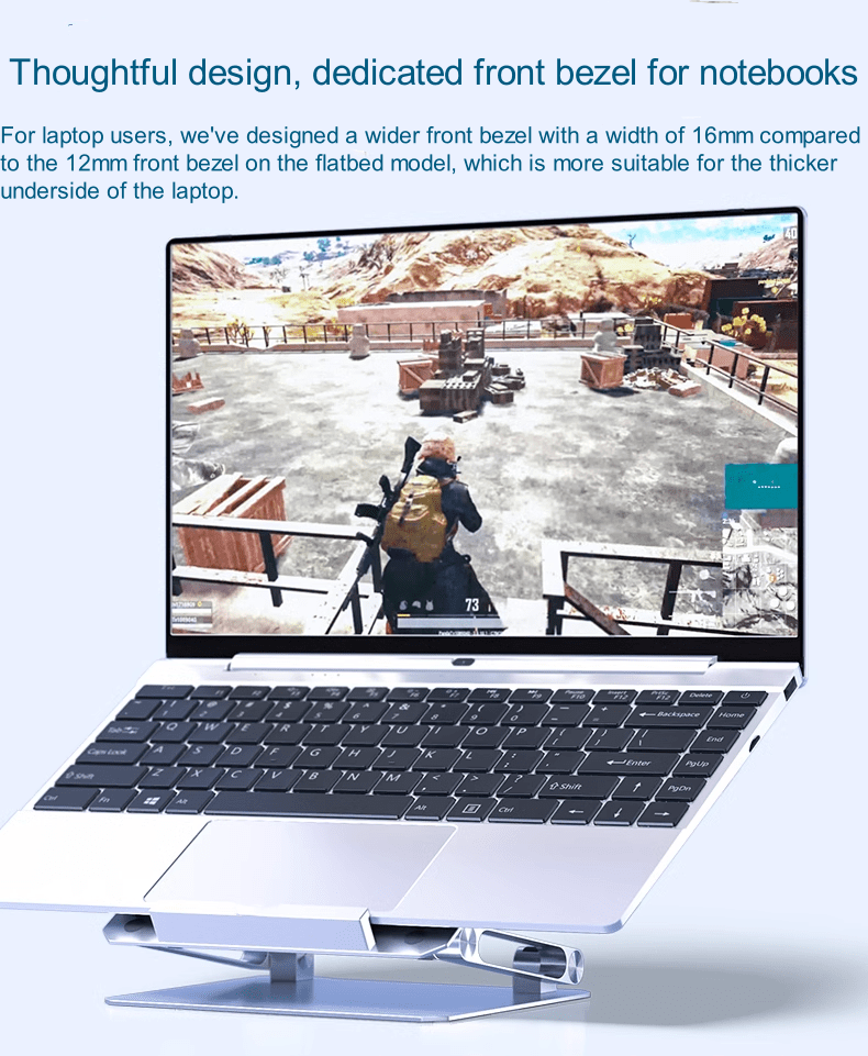 iDock Tablet Cooler Stand iPad Holder 120W Semiconductor Refrigeration Chicken Game Dedicated for 12.9 iPad 2024 iPad Pro 13 - iDock Laptopstand