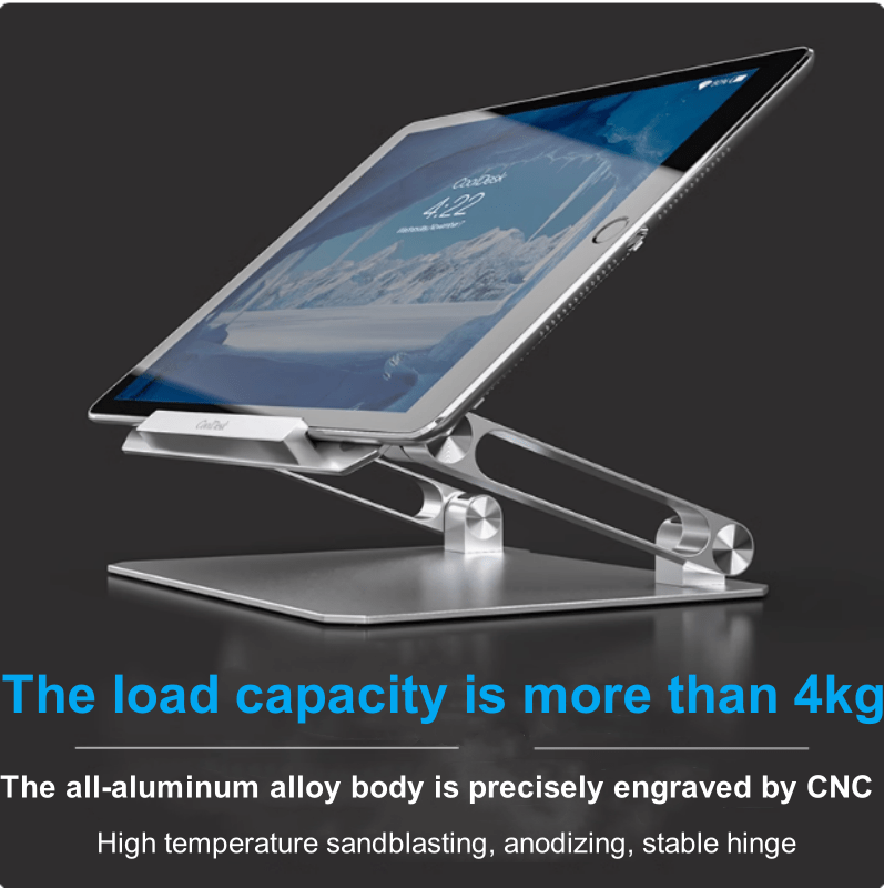 iDock Tablet Cooler Stand iPad Holder 120W Semiconductor Refrigeration Chicken Game Dedicated for 12.9 iPad 2024 iPad Pro 13 - iDock Laptopstand