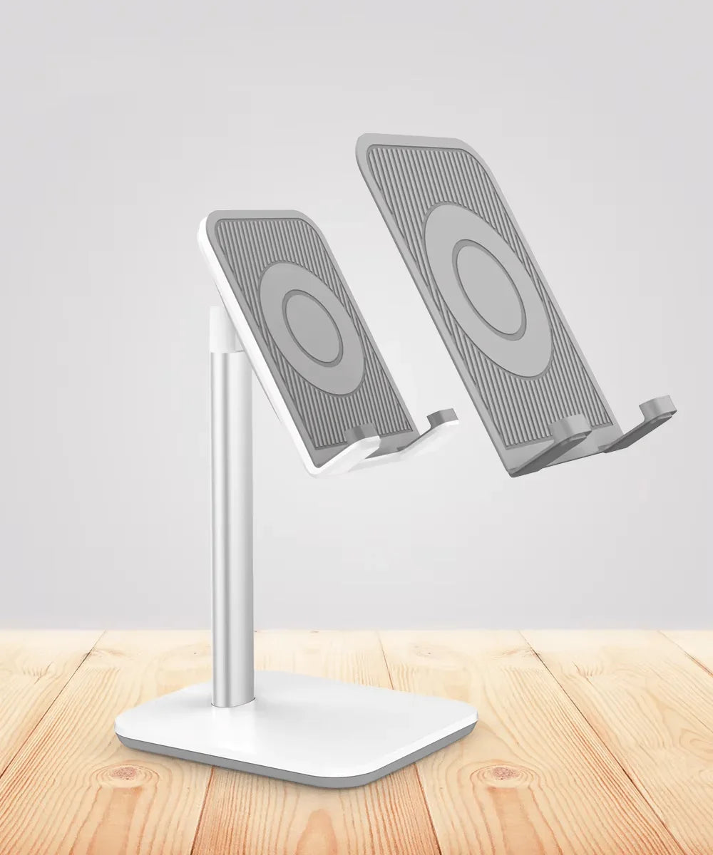 iDock Tablet Stand Adjustable Aluminum Alloy Cell Phone Holder Compatible with Smartphones and Tablets Up to 10 Inches - iDock Laptopstand