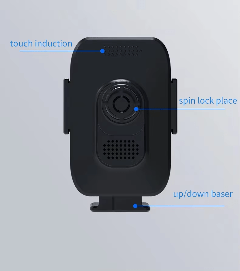 iDock Three - axis Linkage Car Wireless Charging Mobile Phone Stand Smart Induction Automatic Holder - iDock Laptopstand