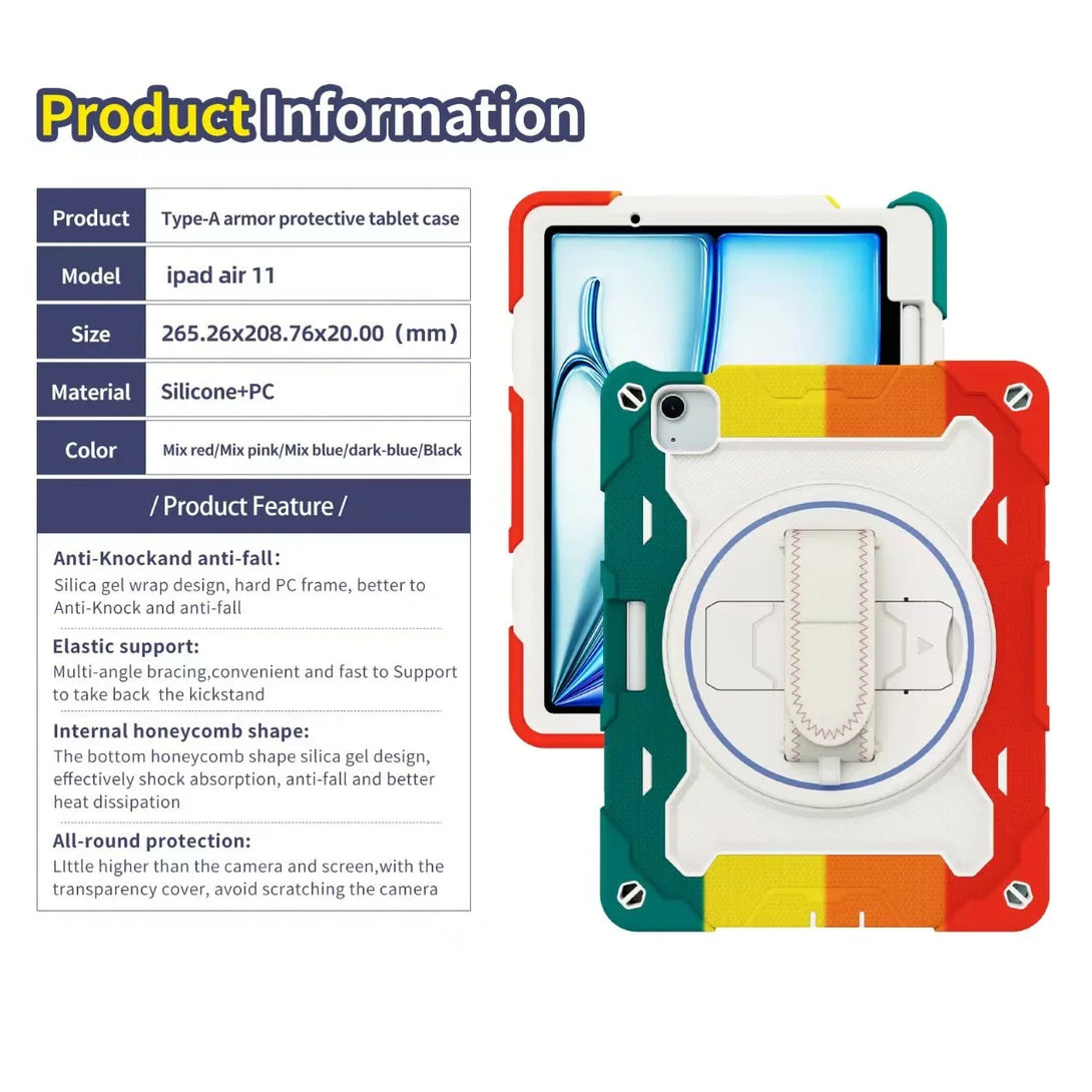 iDock Type - A Armor Protective Tablet Case - iDock Laptopstand