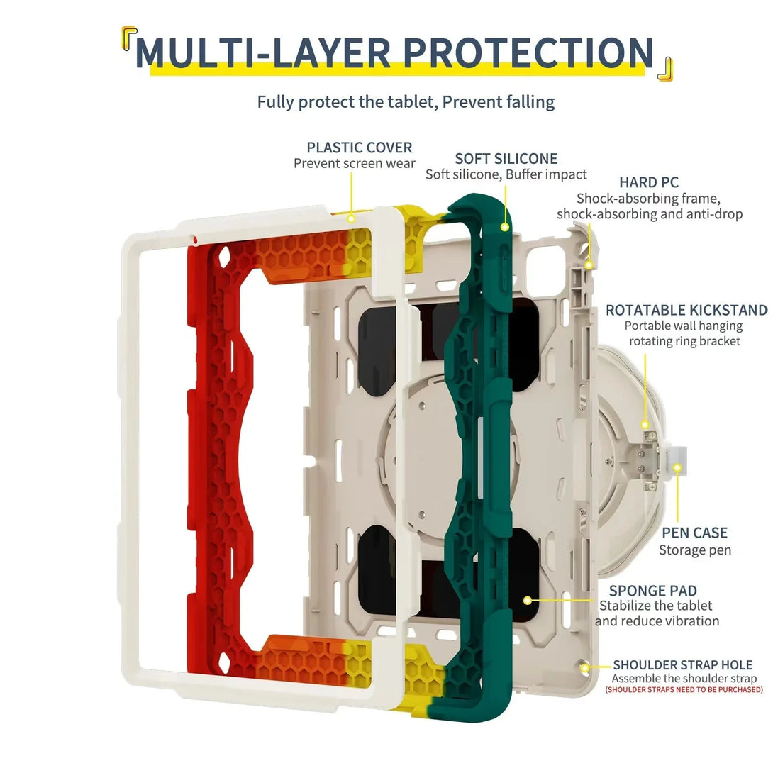 iDock Type - B Armor Protective Tablet Case - iDock Laptopstand