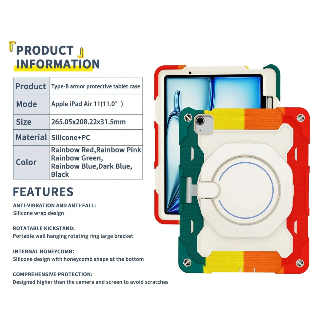 iDock Type - B Armor Protective Tablet Case - iDock Laptopstand