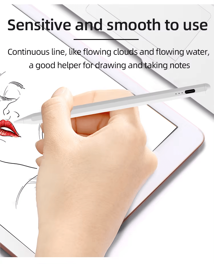 iDock Type - C Charging Touch Active Stylus Pen for Mobile Phone Tablet - iDock Laptopstand