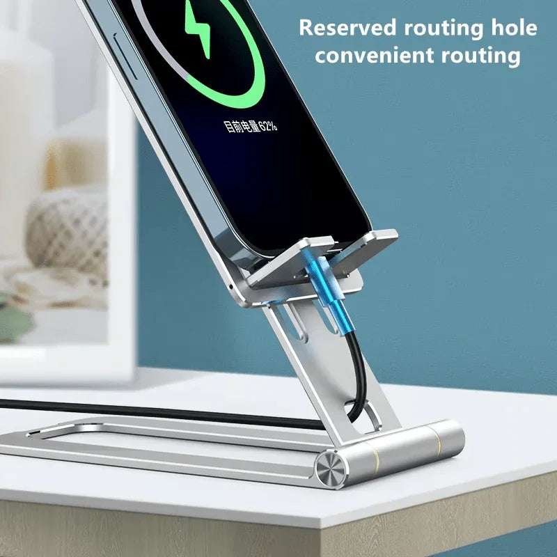iDock Universal Aluminum Alloy Portable Folding Angle Adjustable Desk Tablet Stand Mobile Phone Holder - iDock Laptopstand