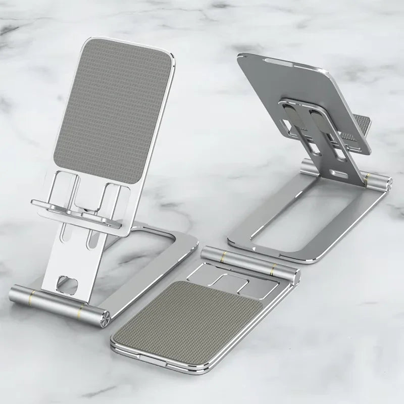 iDock Universal Aluminum Alloy Portable Folding Angle Adjustable Desk Tablet Stand Mobile Phone Holder - iDock Laptopstand