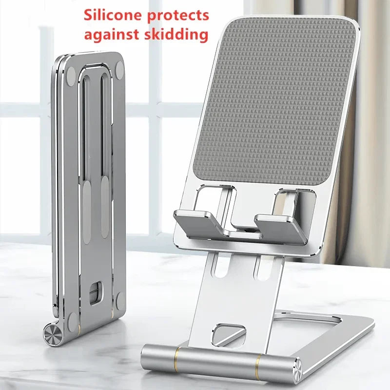 iDock Universal Aluminum Alloy Portable Folding Angle Adjustable Desk Tablet Stand Mobile Phone Holder - iDock Laptopstand