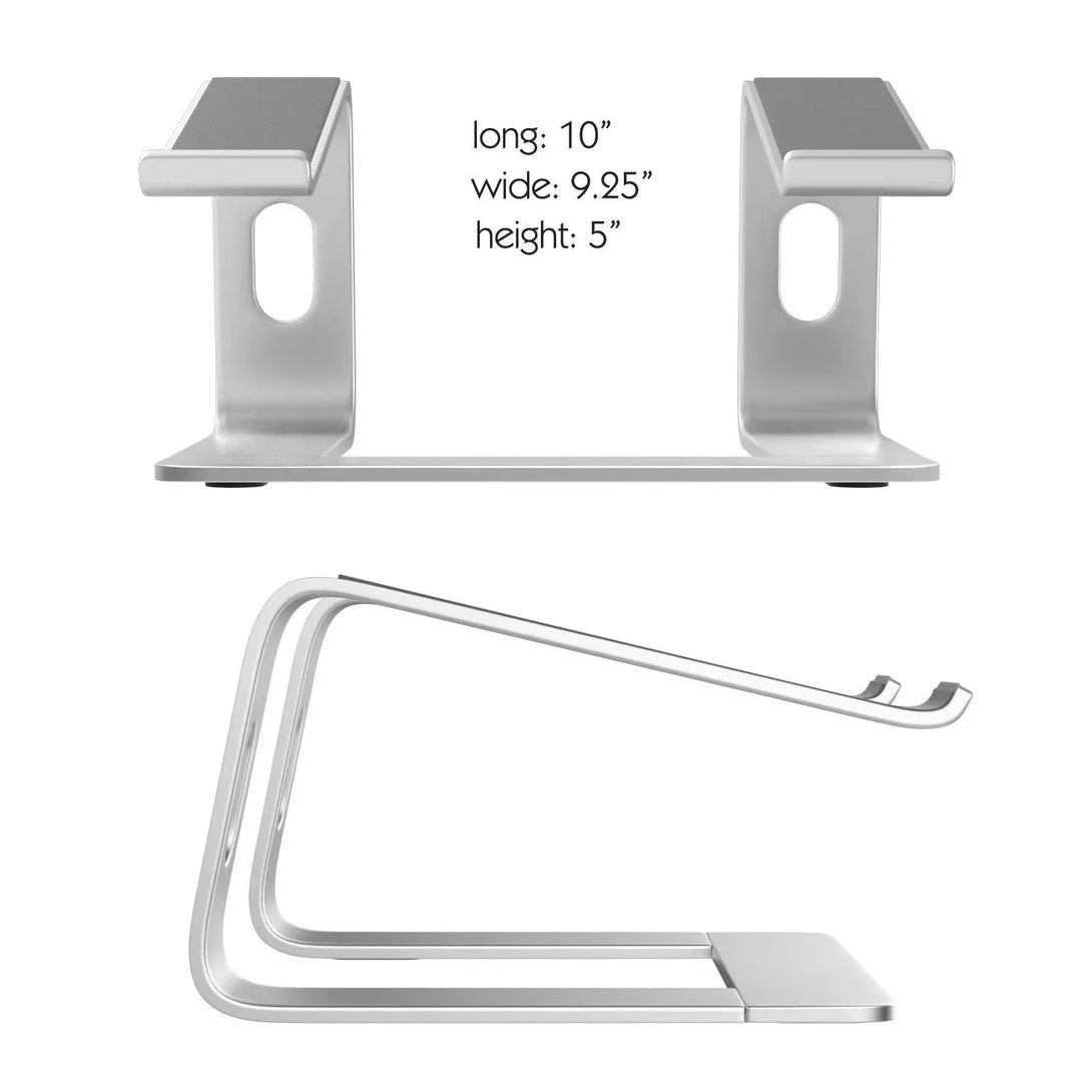 iDock Universal Ergonomic Detachable Portable Foldable Aluminum Desk Notebook Laptop Riser Stand - iDock Laptopstand