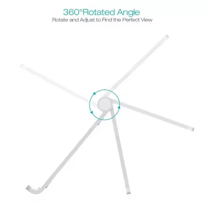 iDock Universal Foldable Flexible Mobile Phone Stand Holder 360 Rotation Cell Phone Holder - iDock Laptopstand