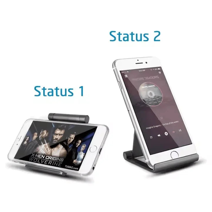 iDock Universal Foldable Flexible Mobile Phone Stand Holder 360 Rotation Cell Phone Holder - iDock Laptopstand