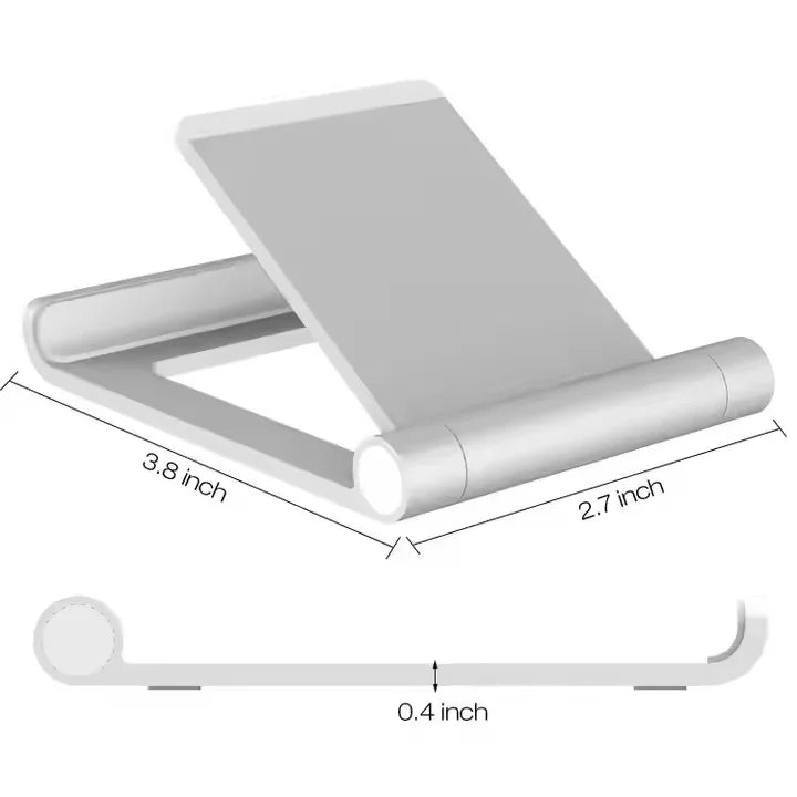 iDock Universal Foldable Flexible Mobile Phone Stand Holder 360 Rotation Cell Phone Holder - iDock Laptopstand