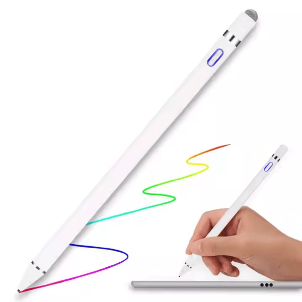 iDock Universal Metal Custom Logo USB 2 In 1 Touch Screen Capacity Active Stylus Pen For Tablet iPad Samsung Mobile Android IOS - iDock Laptopstand