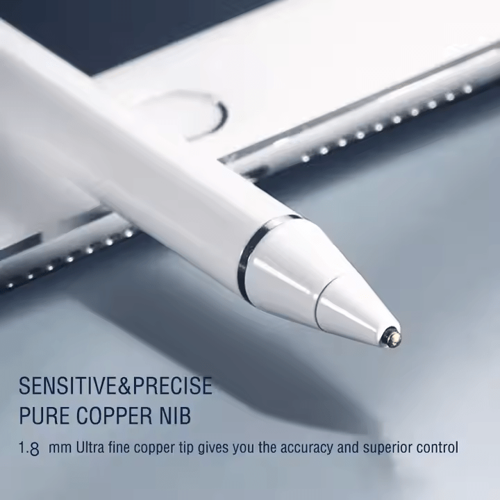 iDock Universal Metal Custom Logo USB 2 In 1 Touch Screen Capacity Active Stylus Pen For Tablet iPad Samsung Mobile Android IOS - iDock Laptopstand