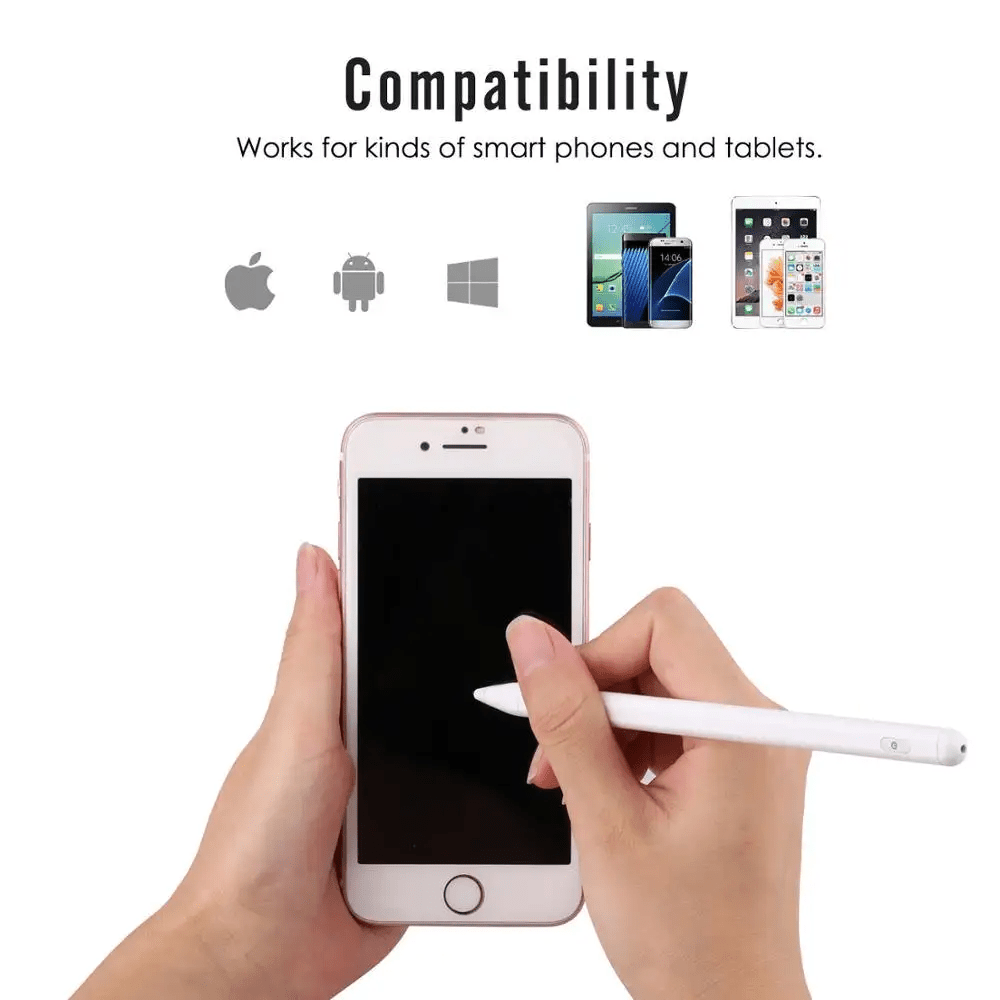 iDock Universal Metal High Sensitive Precision USB Tablet Capacity Active Stylus Pen - iDock Laptopstand