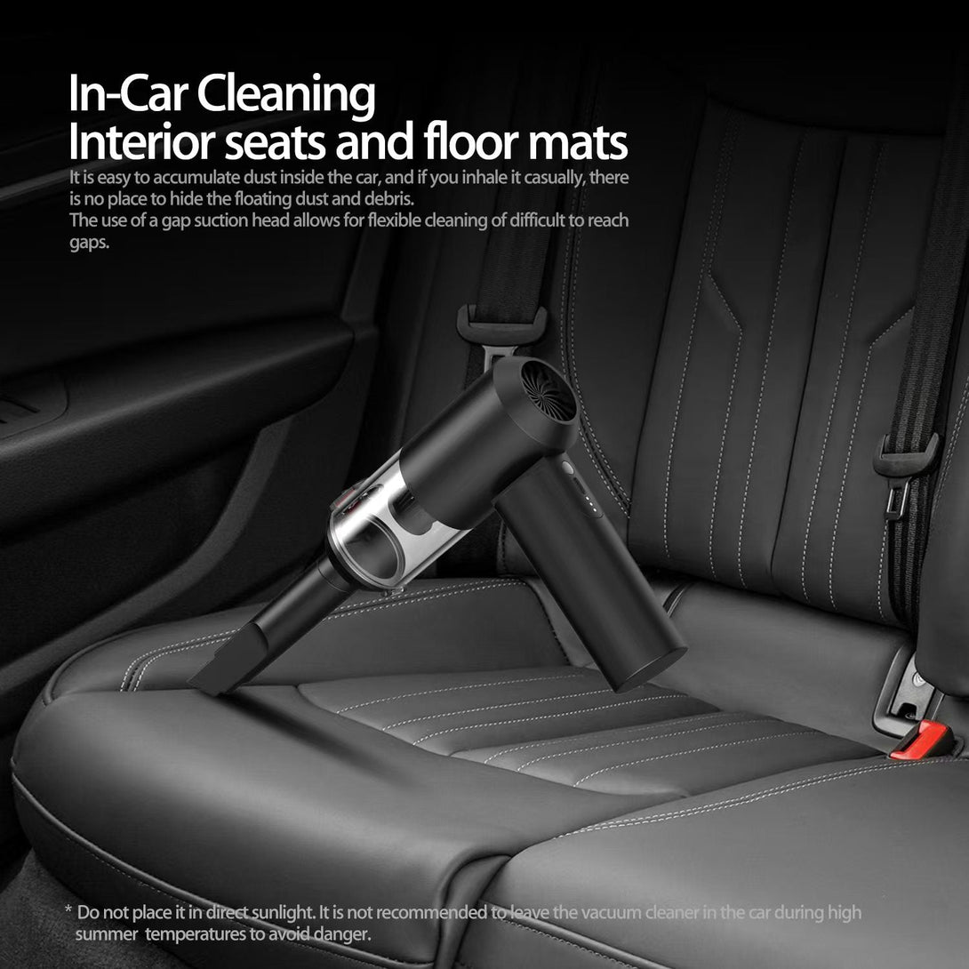 iDock Wireless Air Duster for Car Brush Portable Vacuum Cleaner High Quality Powerful Electronic Compressed Air Duster - iDock Laptopstand