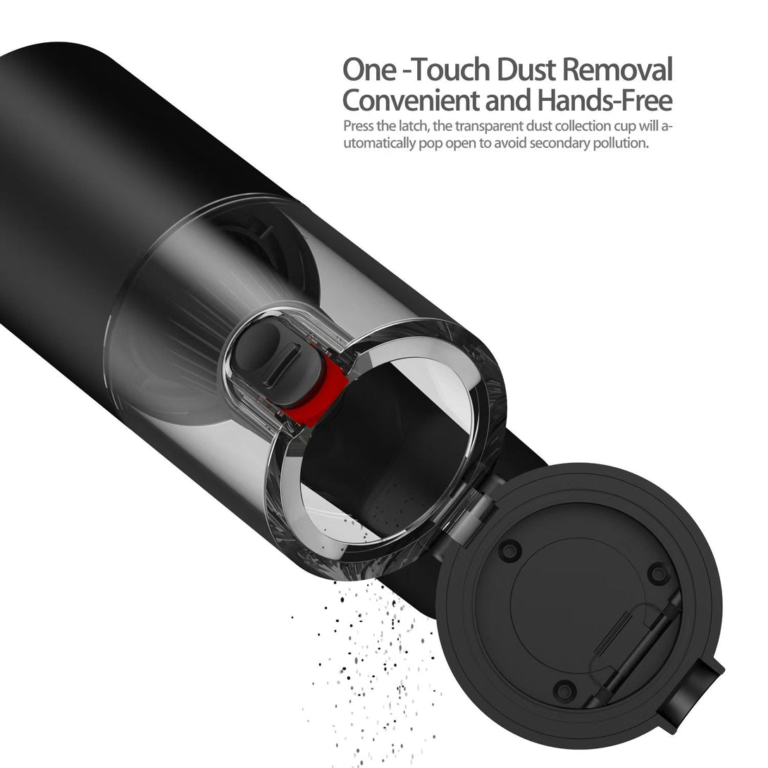 iDock Wireless Air Duster for Car Brush Portable Vacuum Cleaner High Quality Powerful Electronic Compressed Air Duster - iDock Laptopstand